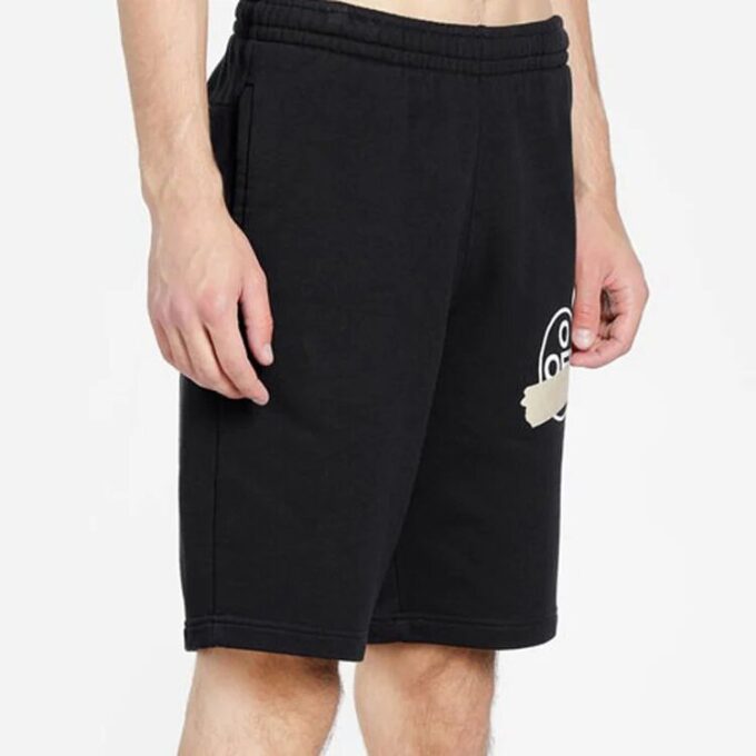 C/O Virgil Abloh Herre-sweatshorts med svart Tape Arrow