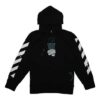 c/o virgil abloh herrejakke svart dripping Arrows incompiuto