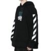 c/o virgil abloh herrejakke svart dripping Arrows incompiuto