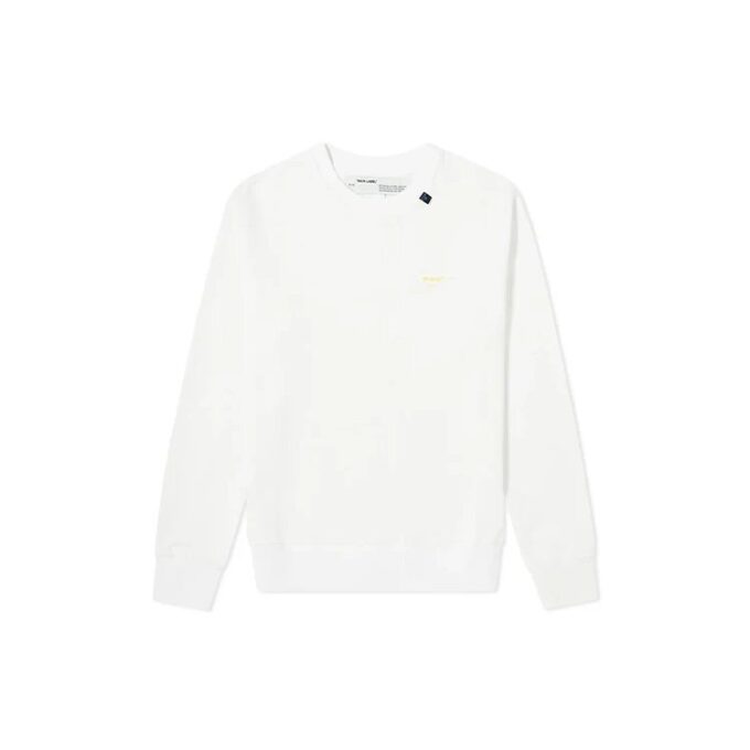 C/O Virgil Abloh Hvit akryl-genser med Arrows for menn