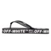 c/o virgil abloh men’ s svart-hvite industrielle flip-flops