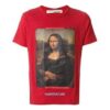 c/o VIRGIL ABLOH MONALISA SLIM FIT T-SKJORTE Mona Lisa kort ermet rød