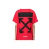 c/o VIRGIL ABLOH MONALISA SLIM FIT T-SKJORTE Mona Lisa kort ermet rød