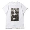 c/o VIRGIL ABLOH MONALISA SLIM FIT T-SKJORTE MONA LISA kortærmet hvit