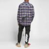 C/O VIRGIL ABLOH OW FLANELLSKJORTE MED RUTEMØNSTER BLÅ