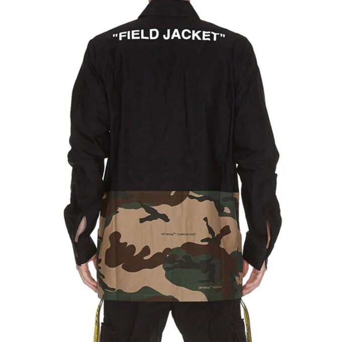 Camouflage-jakke for menn