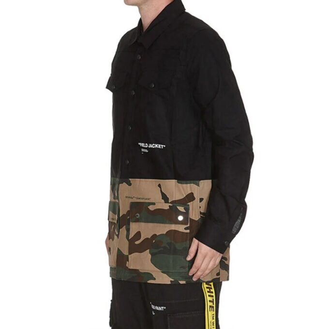 Camouflage-jakke for menn