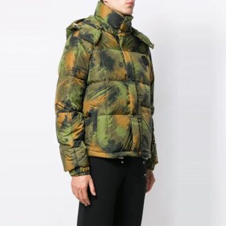 Camouflage-jakke med vatt «Green»