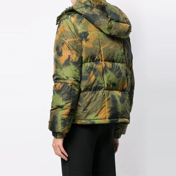 Camouflage-jakke med vatt «Green»