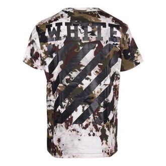 Camouflage kortærmet flerfarget Shorts