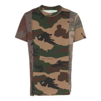 Camouflage Reconstructed Camo kortærmet Shorts