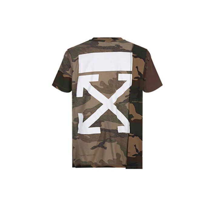 Camouflage Reconstructed Camo kortærmet Shorts