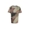 Camouflage-trykk Stencil Kort ermet Shorts