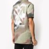 Camouflage-trykk Stencil Kort ermet Shorts