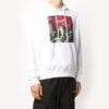 Caravaggio-maleri over hette Hvit Svart Fw20 Herre-logo-genser