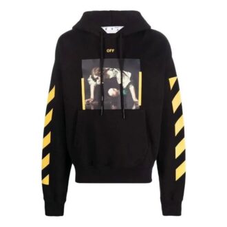 Caravaggio Print Hoodie &laquo;Black Yellow&raquo;