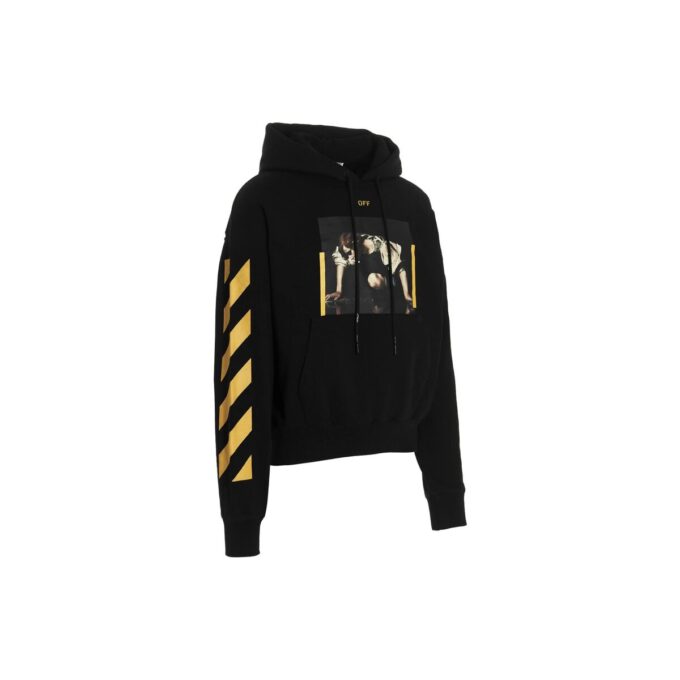 Caravaggio Print Hoodie &laquo;Black Yellow&raquo;