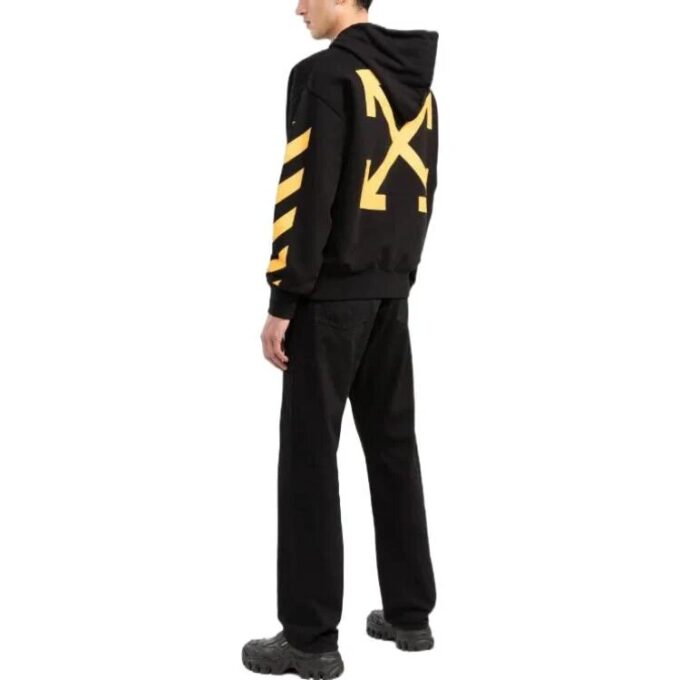 Caravaggio Print Hoodie &laquo;Black Yellow&raquo;