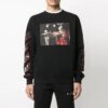 Caravaggio Slim Crewneck «Svart/Rød»