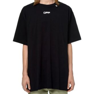 Caravaggio Square SS Over Tee «Svart Hvit»