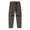 Cargo-bukser med diagonale striper i polyester «Dark Grey»