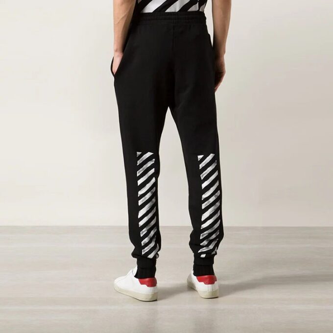 Casual lange bukser/bukser Unisex Svart