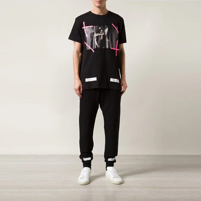 Casual lange bukser/bukser Unisex Svart