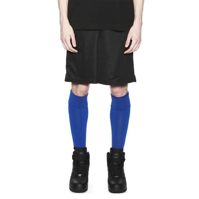 Casual shorts med pilmønster, svart