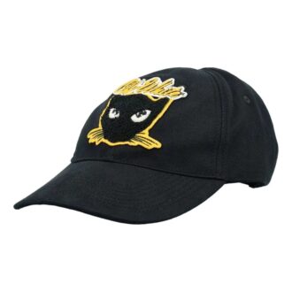 Cat Varsity gabardine baseballcap «Black»