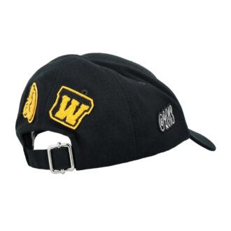 Cat Varsity gabardine baseballcap «Black»