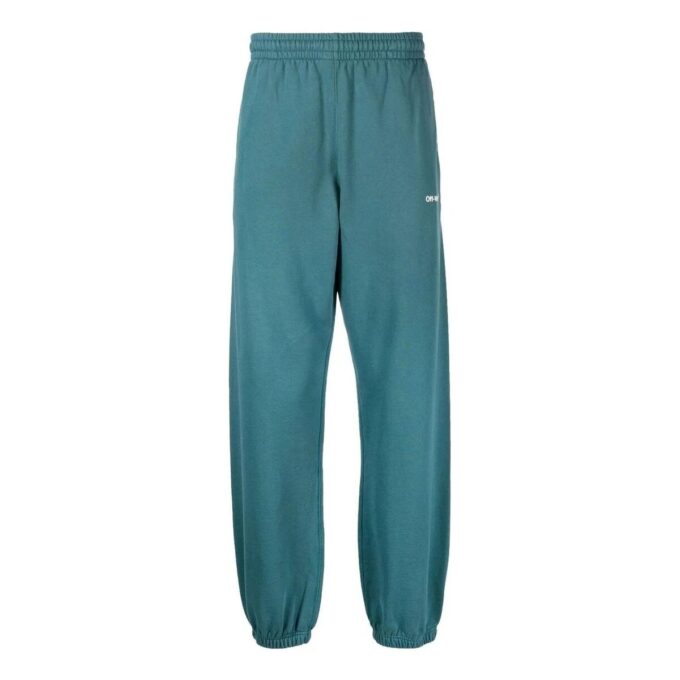 Chain Arrow Slim Sweatpants &laquo;Duck Green