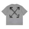 Chalk Arrow Fit T-skjorte «Heather Grey»