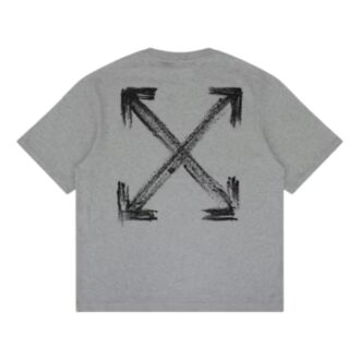 Chalk Arrow Fit T-skjorte «Heather Grey»