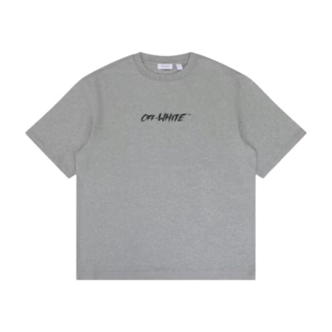Chalk Arrow Fit T-skjorte «Heather Grey»