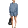 Chambray-Denim-pyjamaskjorte