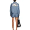 Chambray-Denim-pyjamaskjorte