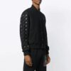 Chevron Varsity Baseballjakke for menn, svart