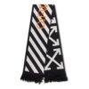 Cotton Icon Classic skjerf svart/hvitt