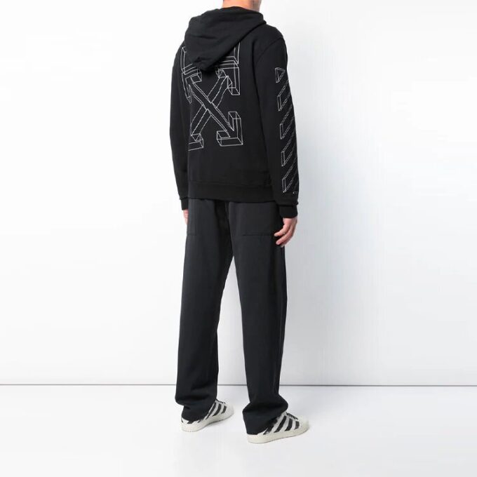 COVIRGIL ABLOH Print Herre Normal størrelse Svart