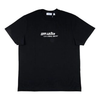 Cryst Croco Slim Fit T-skjorte «Svart»