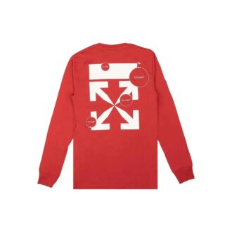 Cut Here langermet T-skjorte «Red»