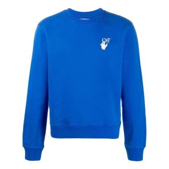 Cut Here Logo-trykk Pullover Blå
