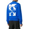 Cut Here Logo-trykk Pullover Blå
