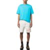 Denim Shorts med brodert logo