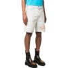 Denim Shorts med brodert logo
