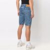 Denimshorts med belte