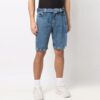 Denimshorts med belte