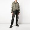 Diag Arrows Camo Logo Print Bomull