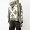 Diag Arrows Camo Logo Print Bomull