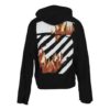 Diag Fire Back Zip-hettegenser